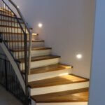 Treppenstufen in Eiche geräuchert