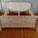 Zirbenbett ohne Leim handgemacht Schreinerei Senega