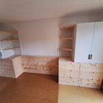 Zirbenkommode mit Aufbau